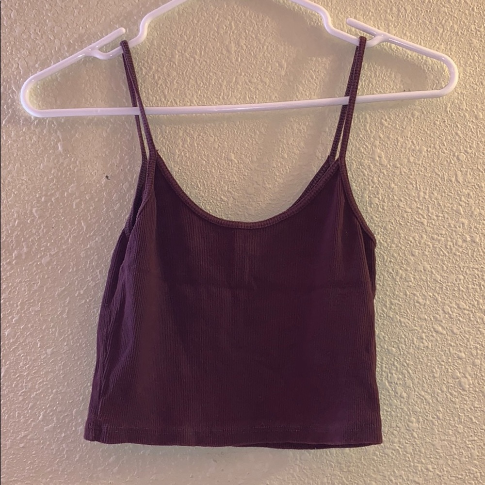 purple brandy melville tank!